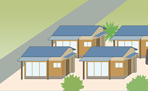 貸家・文化住宅など敷地