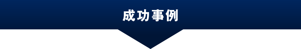 成功事例